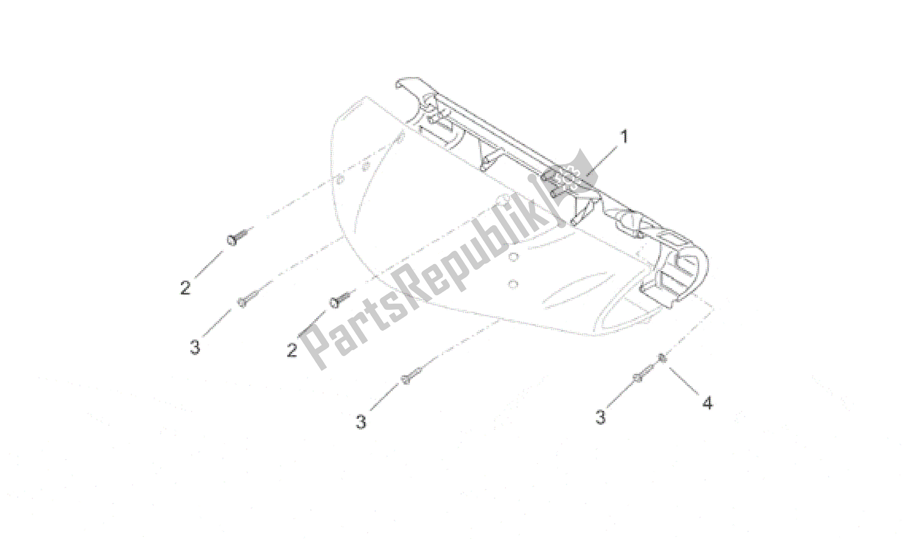 All parts for the Front Body - Dashboard Panel of the Aprilia Leonardo 125 1999 - 2001