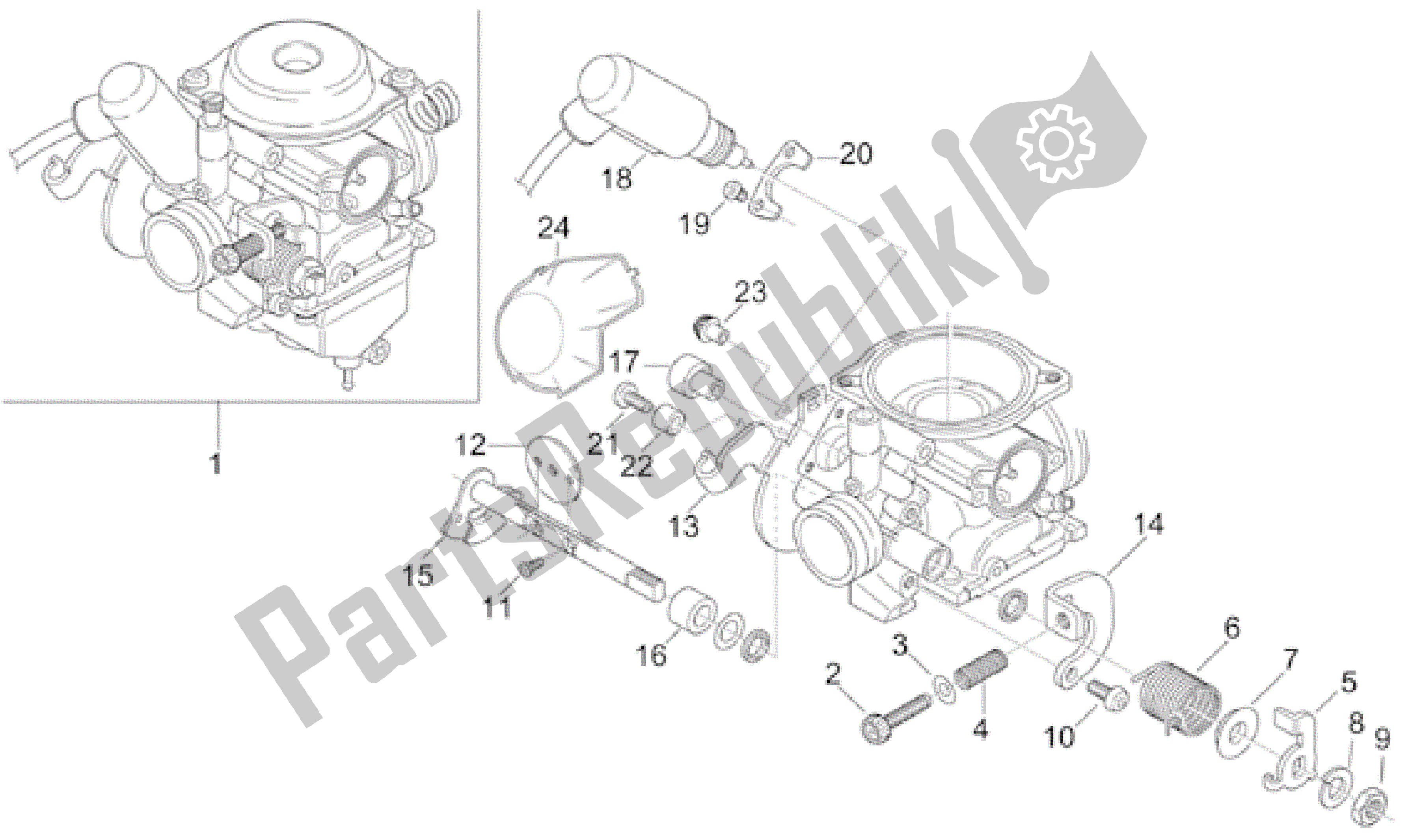 Wszystkie części do Ga? Nik Ii Aprilia Leonardo 150 2001