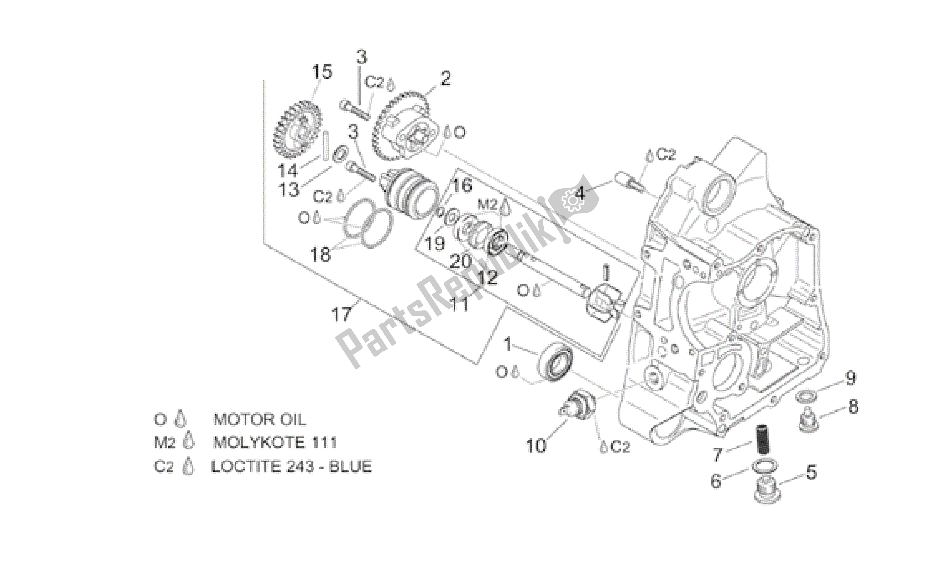 Toutes les pièces pour le Demi-carter Droit du Aprilia Leonardo 150 2001