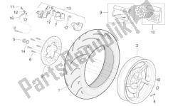 Rear wheel - Rear caliper