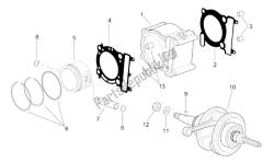 Drive shaft - Cylinder - Piston