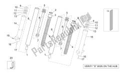 Showa front fork - Hubs, sleeves