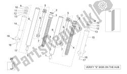 Showa front fork - Hubs, sleeves