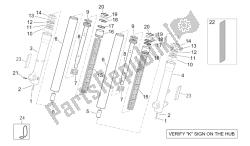 Kaifa front fork - Hubs, sleeves