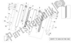 Showa front fork - Hubs, sleeves