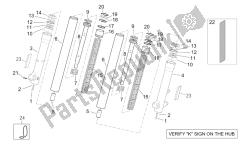 Kaifa front fork - Hubs, sleeves