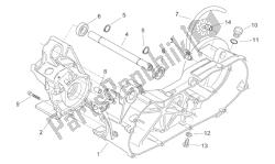 Central crank-case set