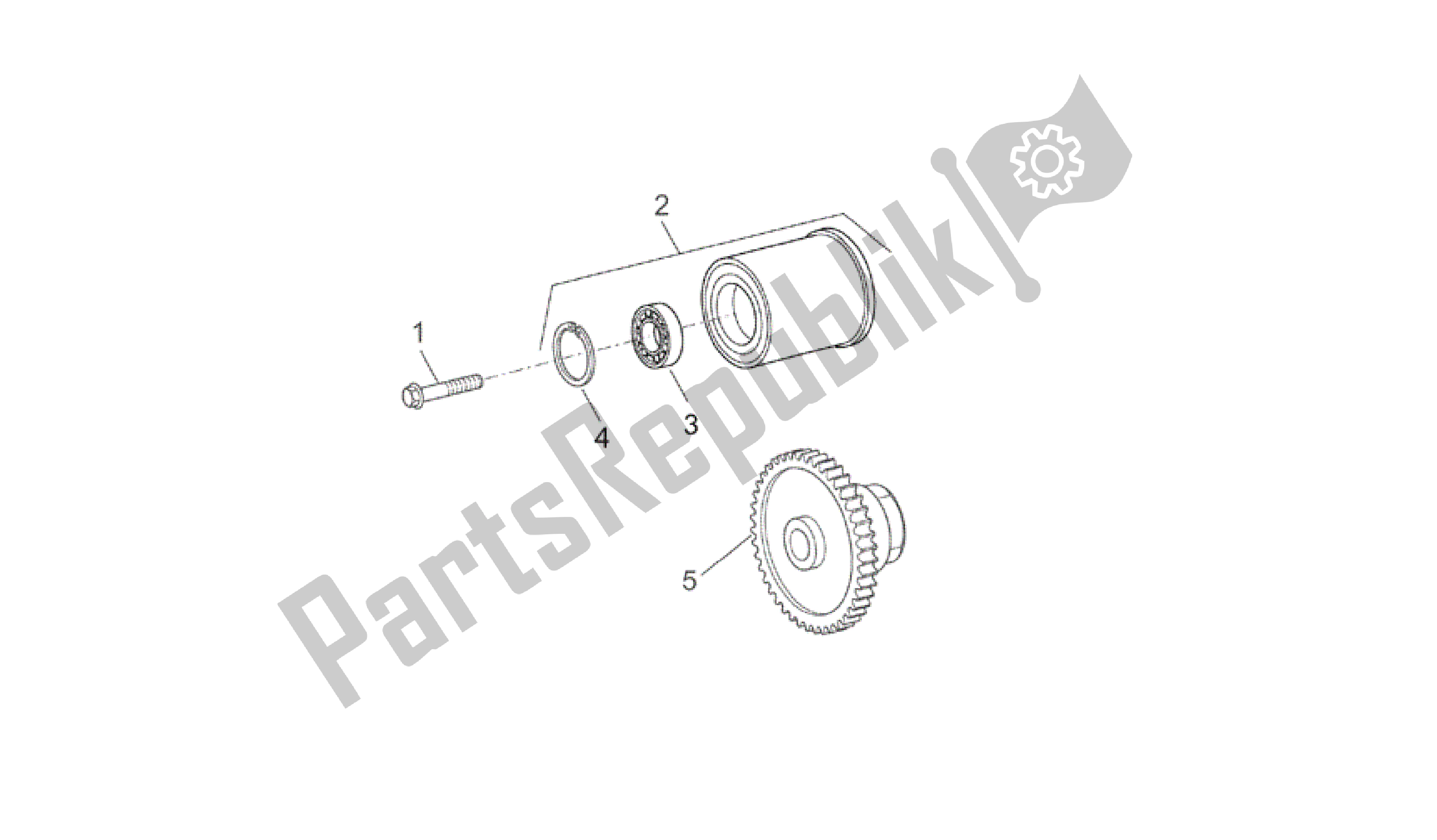 Tutte le parti per il Puleggia Dentata del Aprilia Atlantic 250 2003 - 2006