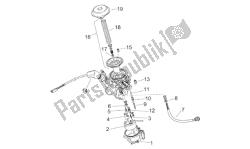 carburateur - componenten