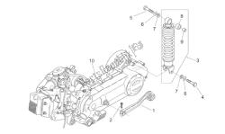 moteur - amortisseur arrière