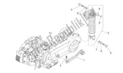 Engine - Rear shock absorber