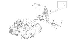 moteur - amortisseur arrière