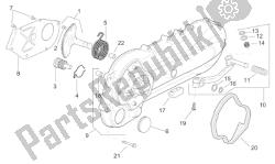 coperchio laterale frizione - k-start assy.gear