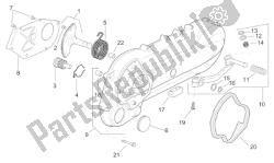 couvercle latéral d'embrayage - k-start assy.gear