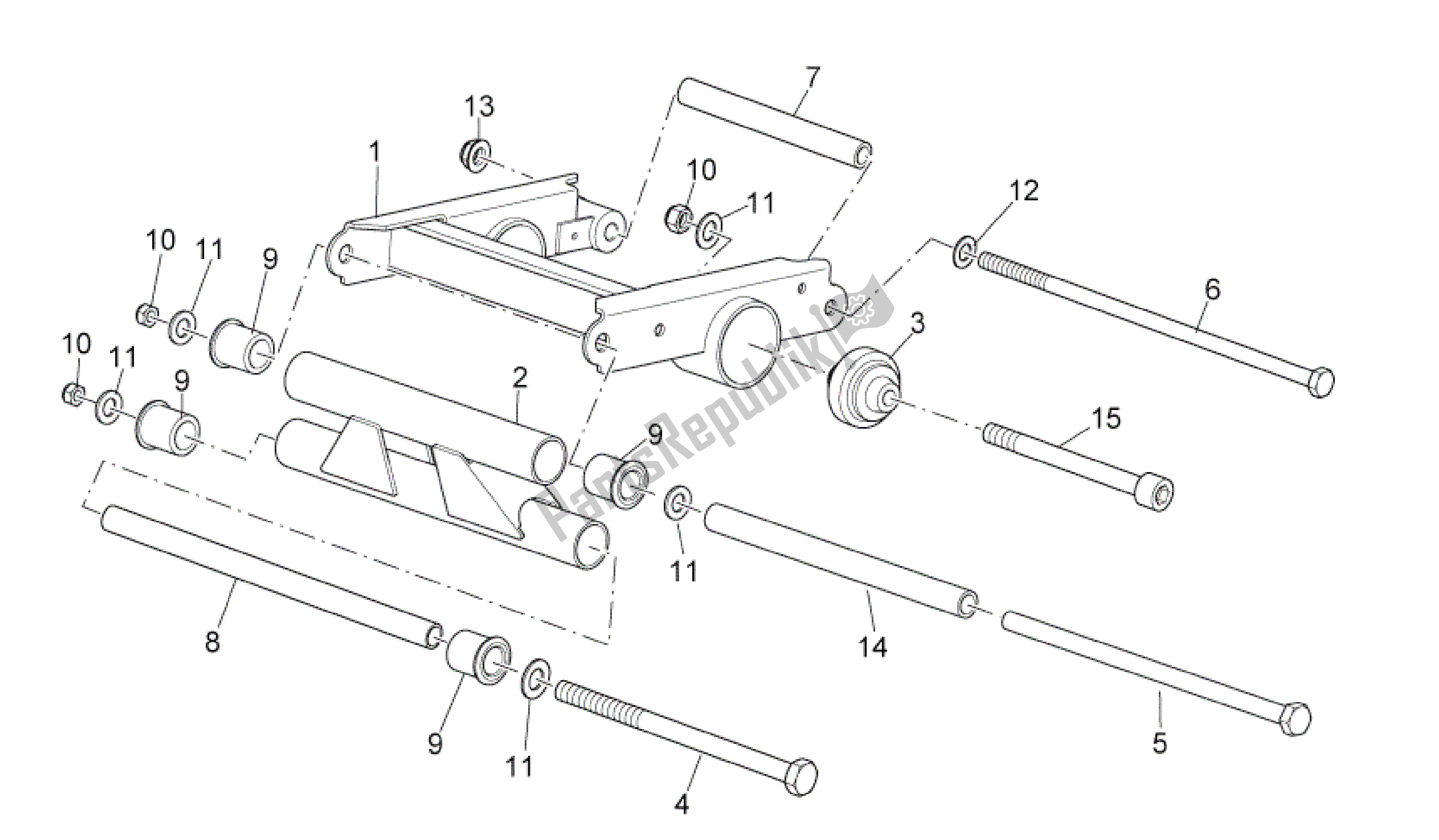 Toutes les pièces pour le Bielle du Aprilia Sport City 250 2008 - 2010