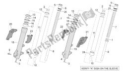 Kaifa front fork - Hubs, sleeves