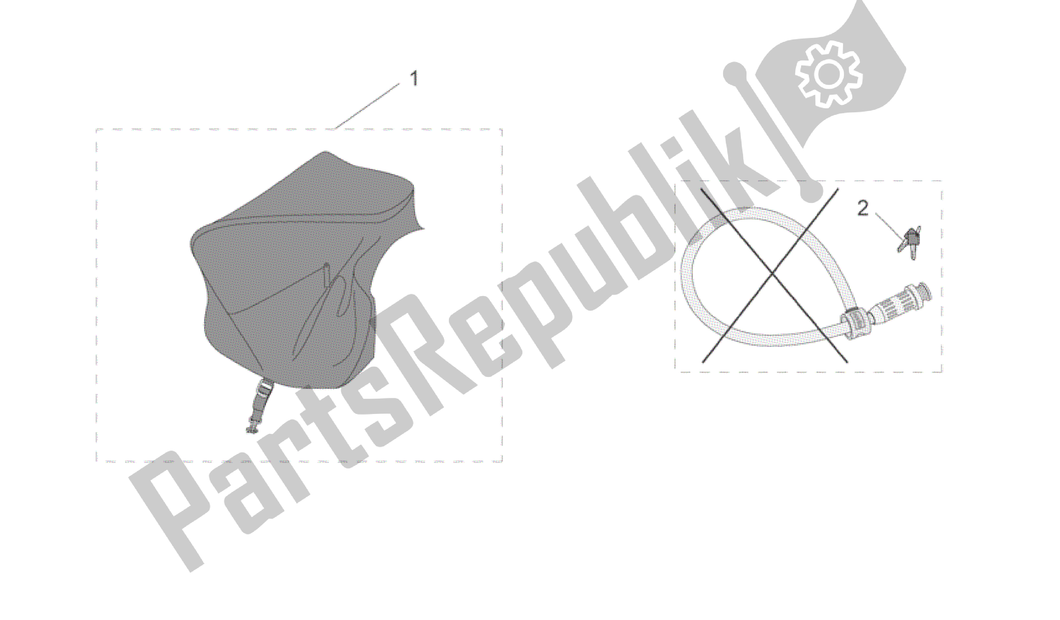 All parts for the Acc. - Various of the Aprilia Scarabeo 400 2006 - 2008