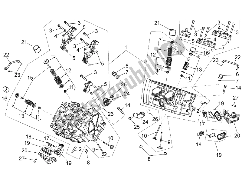 Tutte le parti per il ??`u - Van del Aprilia RSV4 Aprc R 1000 2011