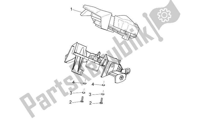 All parts for the Dashboard of the Aprilia RXV 450 550 2009