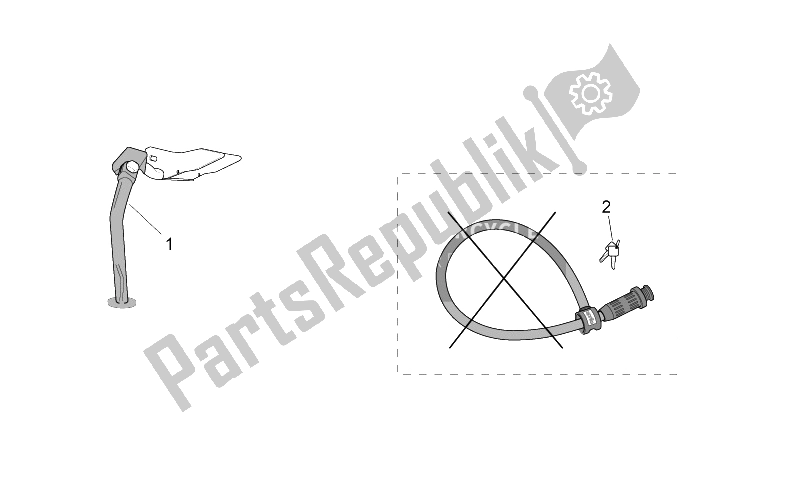 Toutes les pièces pour le Acc. - Divers du Aprilia SR 125 150 1999