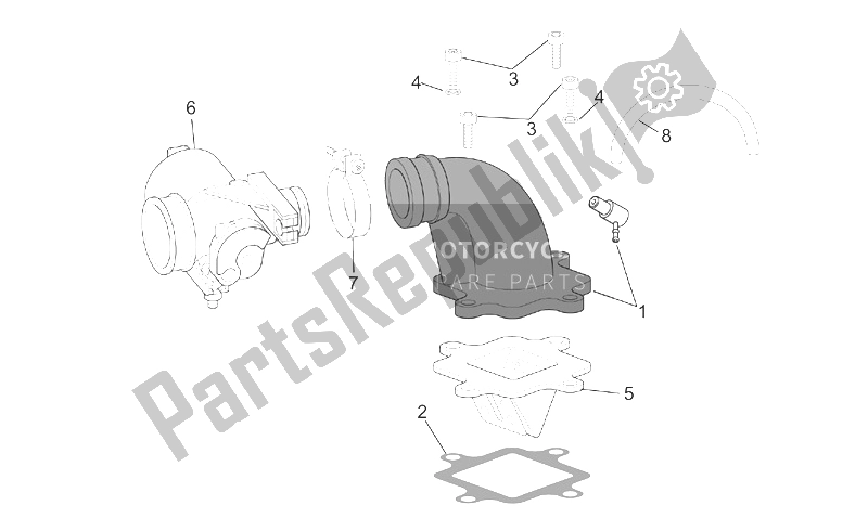 Toutes les pièces pour le Réserve De Carburant du Aprilia Scarabeo 50 Ditech 2001