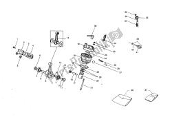 cylindre - culasse - vilebrequin rond - piston