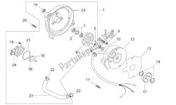 Flywheel - Water pump