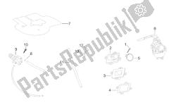 Carburettor  - oil pump assy.