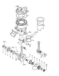 vilebrequin, piston, cylindre, culasse