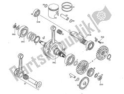 CRANKSHAFT, BALANCER DRIVE, PISTON