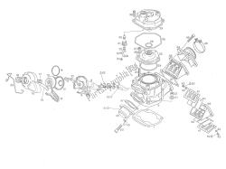 2, CYLINDER, EXHAUST VALVE, CYLINDER HEAD, THERMOSTAT, INTAKE SOCKET