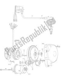 SEM MAGNETO GENERATOR, ELECTRIC STARTER, IGNITIONCOVER