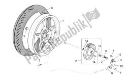 Rear wheel - drum brake