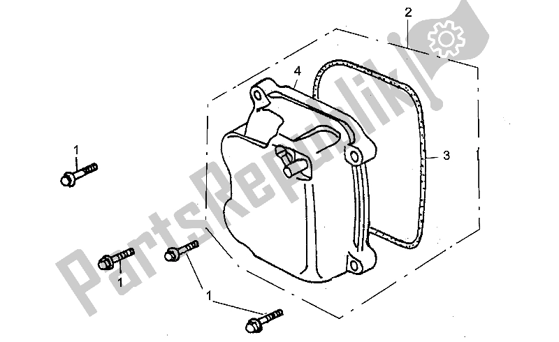 Wszystkie części do Cylinder Aprilia Quasar 125 180 2003