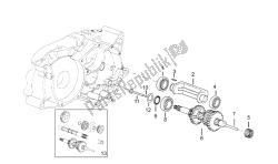 Primary gear shaft