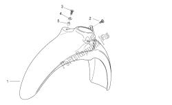 parte anteriore vi - parafango anteriore