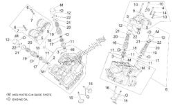 Cylinder head and valves