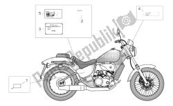 calcomanía y manual del operador