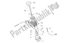 carburateur - componenten