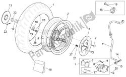 Rear wheel - disc brake