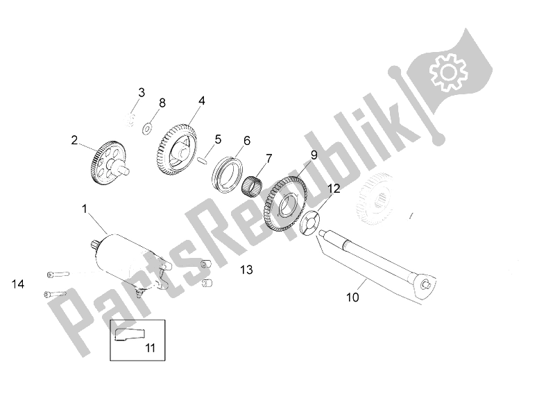 Toutes les pièces pour le Unité D'allumage du Aprilia RSV4 Aprc Factory ABS 1000 2013