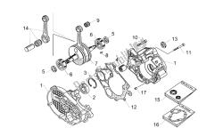 gruppo crank-case-connect.rod