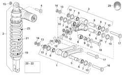 Rear shock absorber