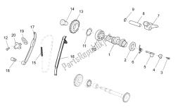 układ rozrządu z tylnym cylindrem