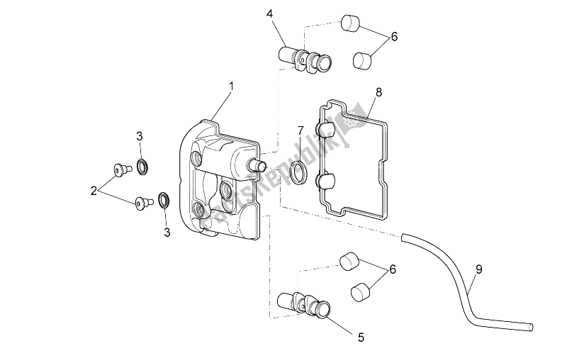 Toutes les pièces pour le Arbre à Cames du Aprilia Scarabeo 125 200 Light Carb 2007