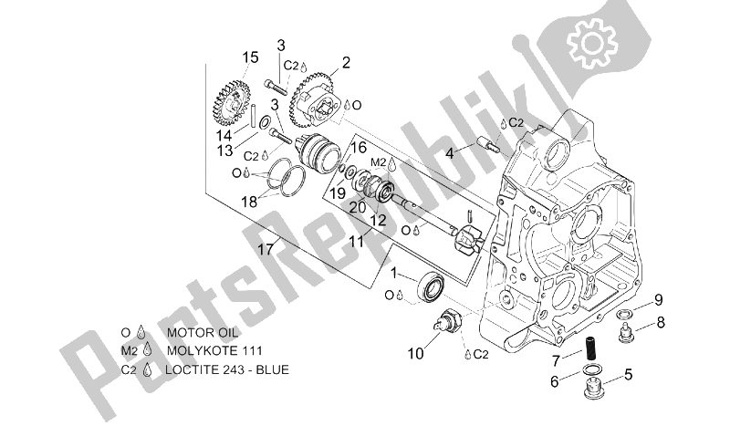 Toutes les pièces pour le Demi-carter Droit du Aprilia Leonardo 125 150 ST 2001