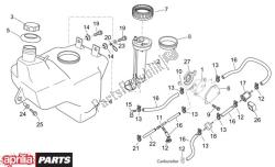 asiento del tanque de combustible