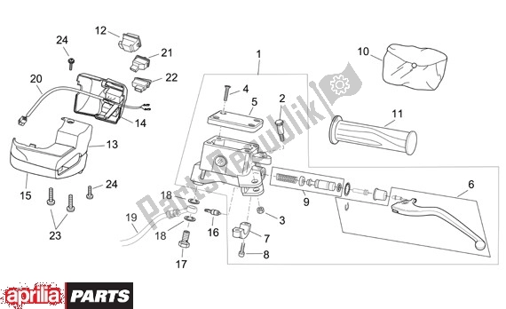 Toutes les pièces pour le Schakelingen Links du Aprilia Atlantic 125-250 EU3 31 2006