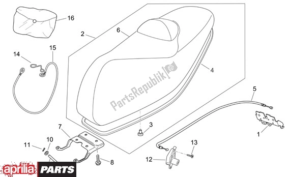 Wszystkie części do Zit Aprilia Atlantic 125-250 EU3 31 2006