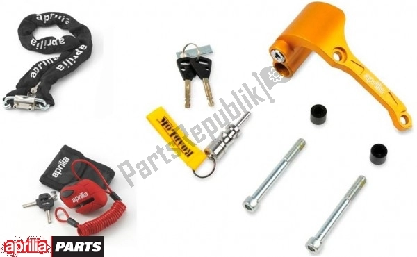 Toutes les pièces pour le Diefstal Bescherming du Aprilia Capo Nord Travel Pack 90 1200 2013